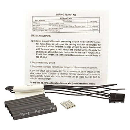 Motorcraft Wire Asy, Wpt-1493 WPT-1493